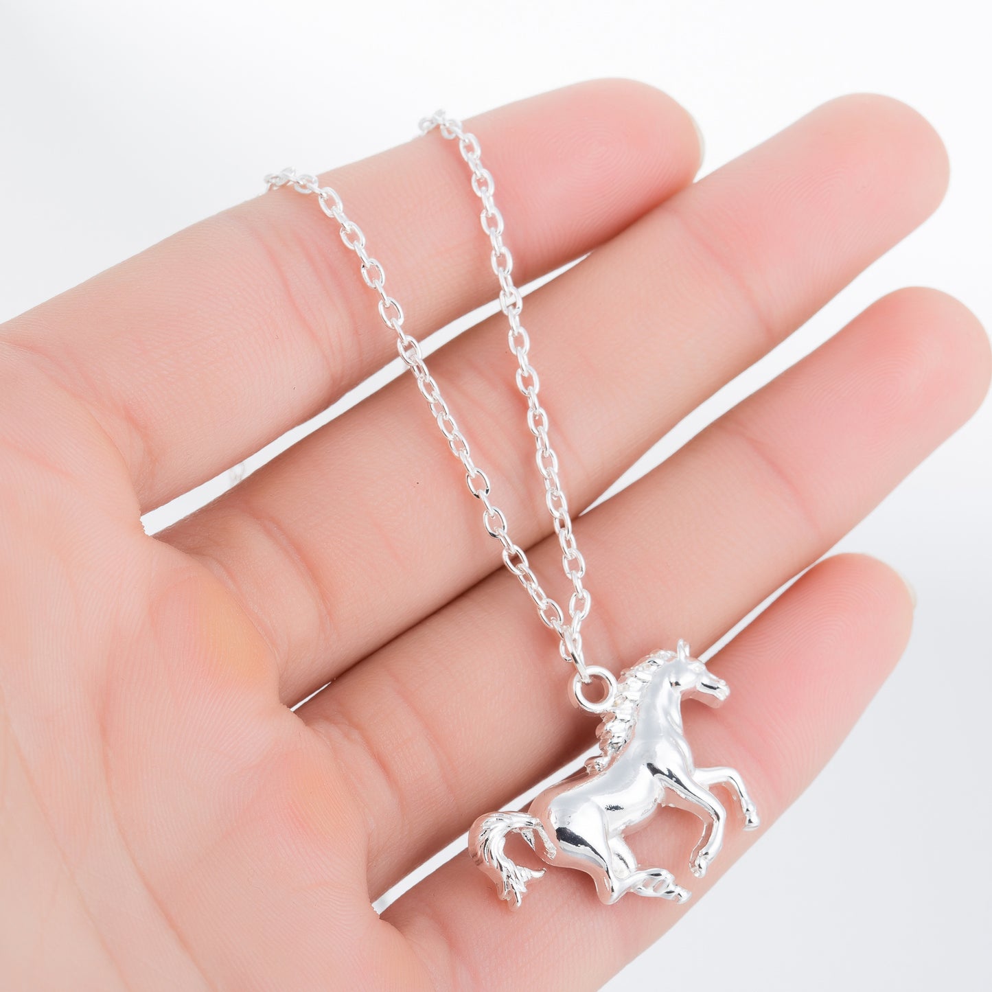 Running Horse Necklace Ladies Clavicle Chain