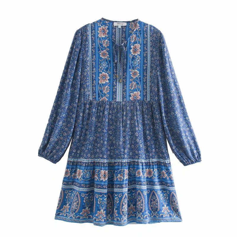 Loose Floral Dress