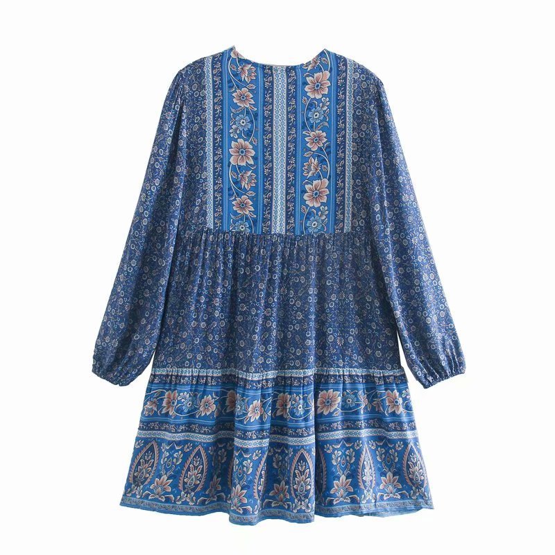 Loose Floral Dress