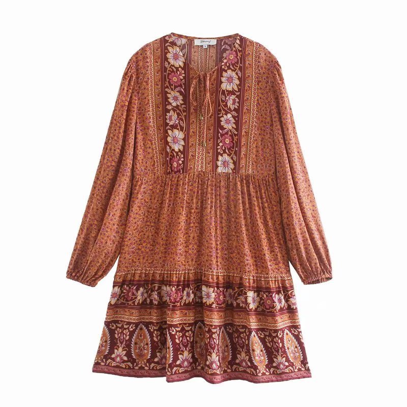 Loose Floral Dress