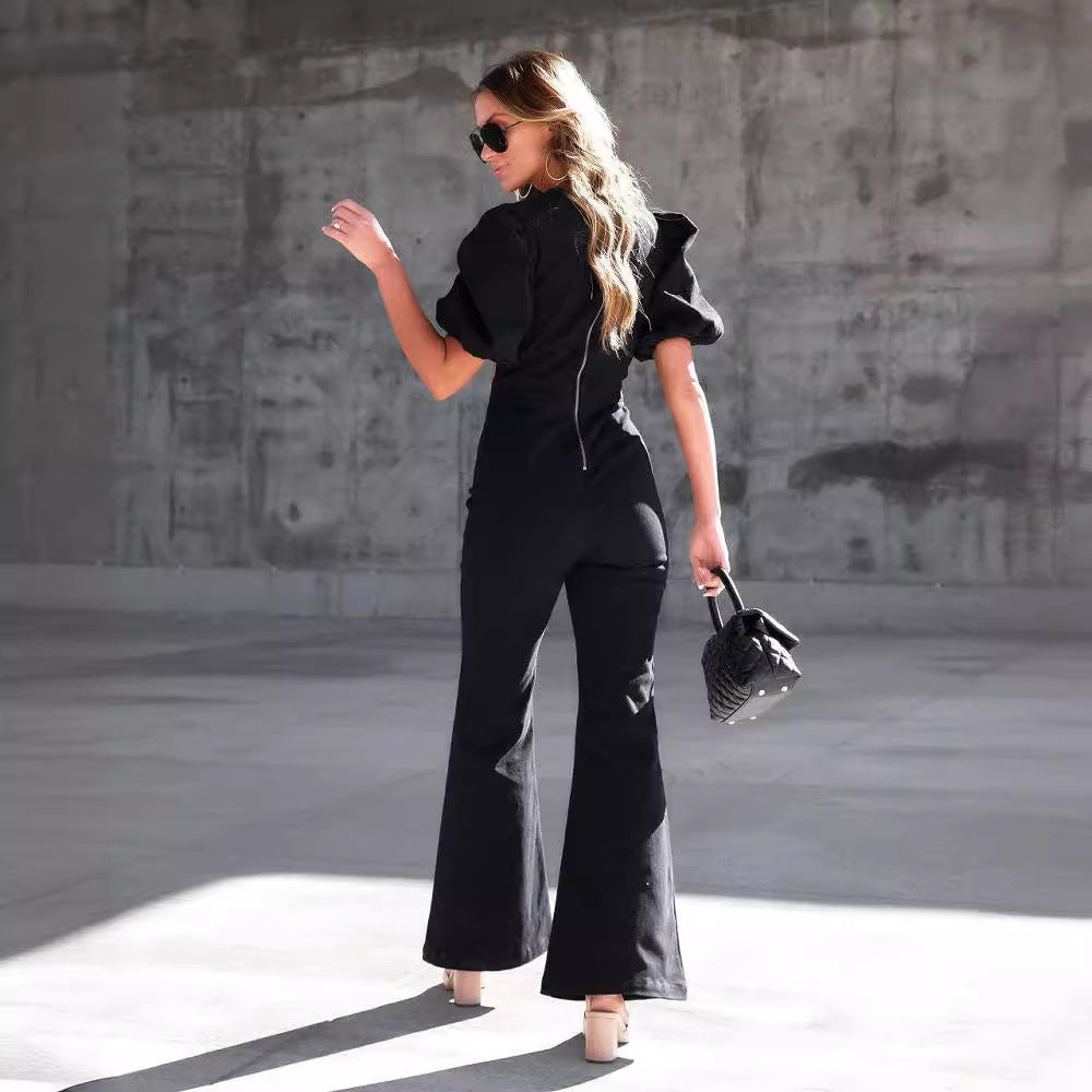 Denim jumpsuit